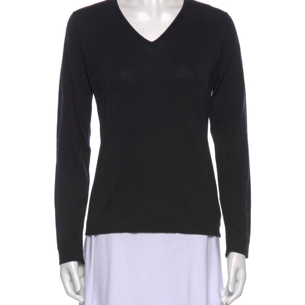John Smedley - Made in England - 100% Merino Extrafine wool - Small - Navy